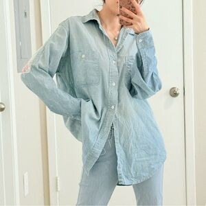 Vintage Penney’s Big Mac | Jon Jawns Chambray Denim Shirt | One Size | Men’s